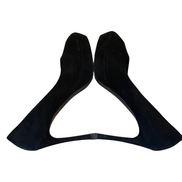 Yves Saint Laurent Palais Platform Stiletto High Heels Peep Toe Suede US 9 EU 39 - Picture 5 of 17